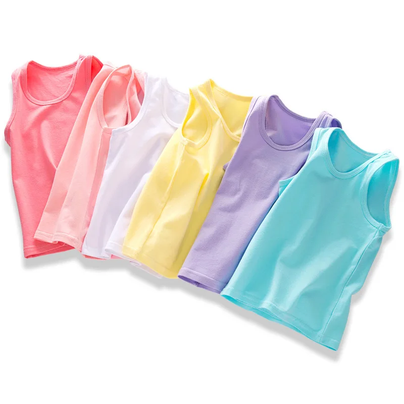 baby & kids pajamas summer children clothes Tank Tops Tee Underwear Undershirt for boy girl
