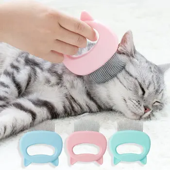 

Pet Flea Comb Stainless Steel Pin Dog Hair Cat Kitten Puppy Pin Brush for Dog Cat Kitten Hair Trimmer Brushes Grooming