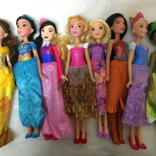 Куклы-Рапунцель Принцесса Жасмин кукла Белоснежка Ариэль Белль Рапунцель Игрушки для девочек игрушки bjd куклы для детей