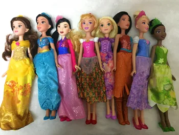 

Rapunzel Dolls Jasmine Princess Doll Snow White Ariel Belle Rapunzel toys For Girls Brinquedos Toys bjd dolls For Children Kids