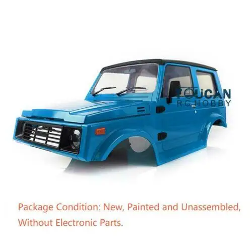 Капо SIXER1 RC гоночный автомобиль гусеничный Самурай Jimny DIY окрашенный синий модель комплект CD15828 THZH0493