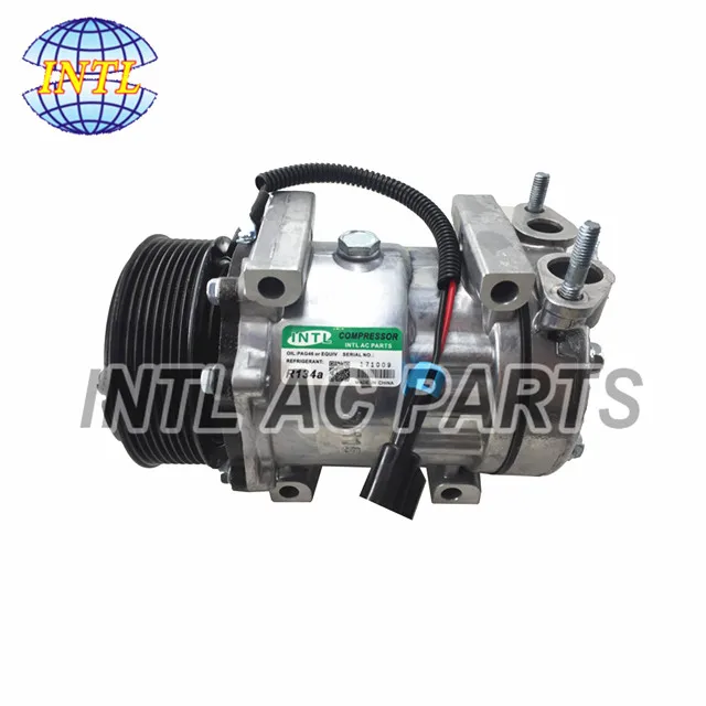 

Автомобильный Компрессор кондиционера SANDEN 4277 124504 PTAC54277 03-0812 3792438C1 3792438-C1 3792438C2 для международных грузовиков Caterpillar