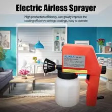 600 мл Электрический безвоздушный распылитель домашний комнатный покраска внутренний Электрический безвоздушный распылитель