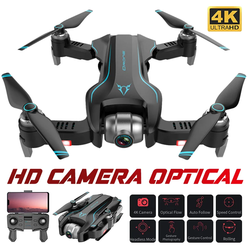 

S20 Drone profissional GPS drones 4K quadrocopter with camera Remote Control Helicopter long distance Dron Birthday gift