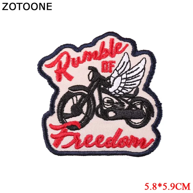 ZOTOONE Round UFO Parches Embroidered Iron on Patches For Clothing DIY Motif Stripes Clothes Stickers Alien Astronaut Badges E PE1889CT