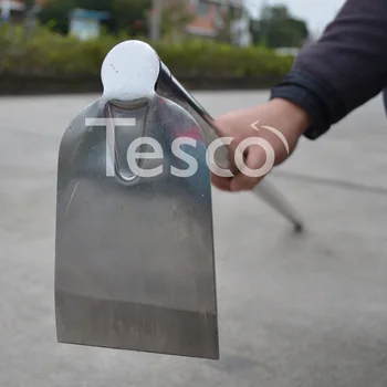 

Stainless steel hoe long handle big hoe integral forging hoe weeding weeding vegetable loose soil farming tool garden