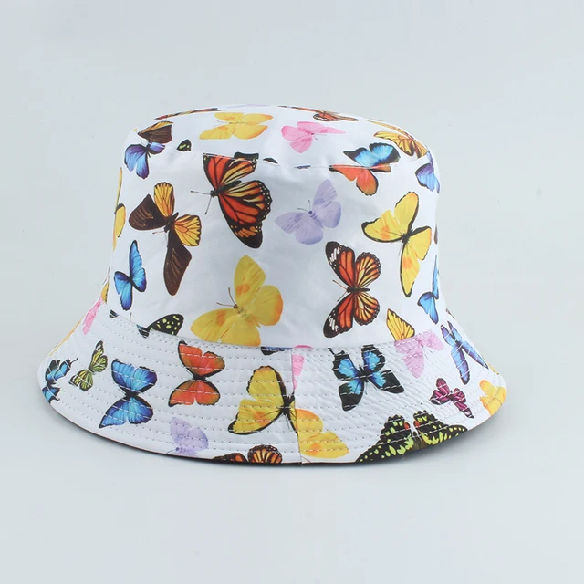 2021 New Fashion Butterfly Bucket Hats 