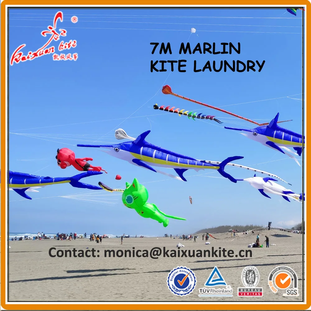 Голубая линия марлина надувная модель от Weifang kaixuan kite factory|Воздушные змеи| |