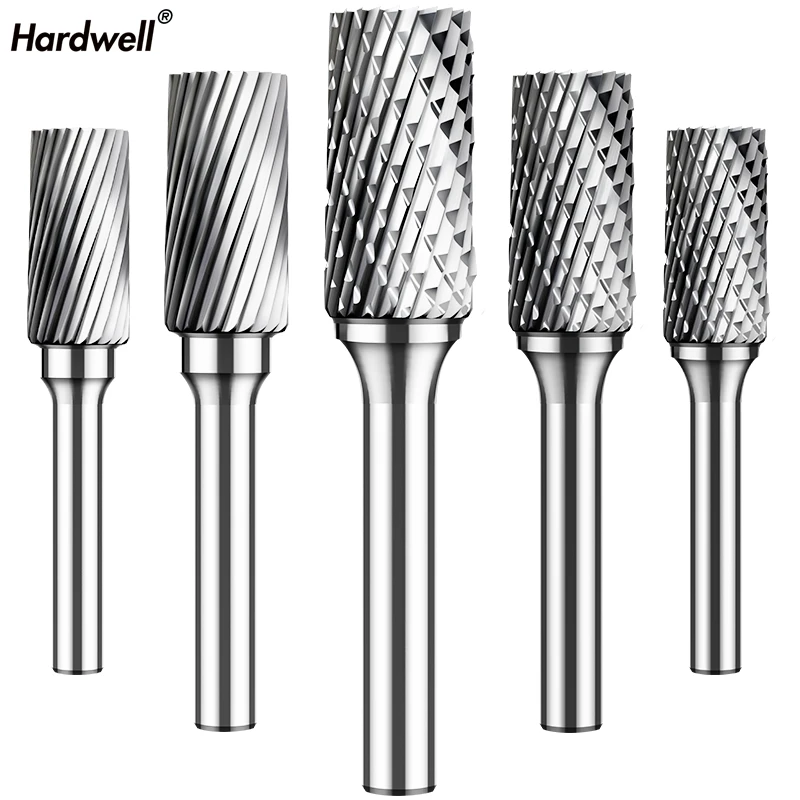 

1pc-free shipping solid carbide tungsten steel milling cutter,6mm shank A type Metal electric grinding head,Polishing tool