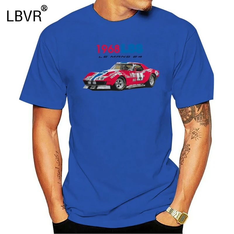 1968 Corvette L88 REDNART Race Car Shirt | Мужская одежда