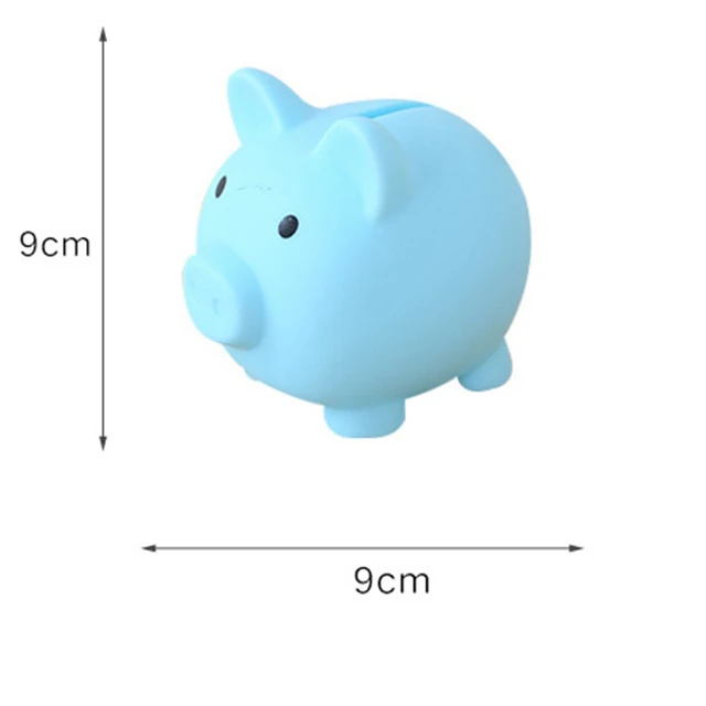 Piggy Bank Műanyag Sertés Megtakarító Érmék Ajándék Pénzdoboz Pénztárgy Gyerekek Játék - Image 4