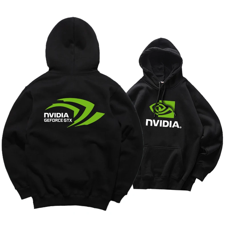  graphics Nvidia LOGO Print sweatshirts Hoodies Gamer clothing LOL CSGO fleece hooded