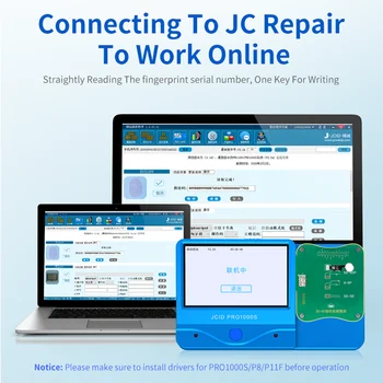 

JC FPT1 Fingerprint Tester For IP 8p 5S 6 6p 7 7p 8 Fault Detection Tool Fingerprint Serial Number Reading And Write Module