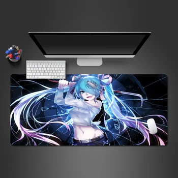 

Hatsune Miku Mouse Pad Best Cute Anime Mouse Pad Keyboard Fashion Computer Mouse Pad Higt Quality Laptop Game Pad