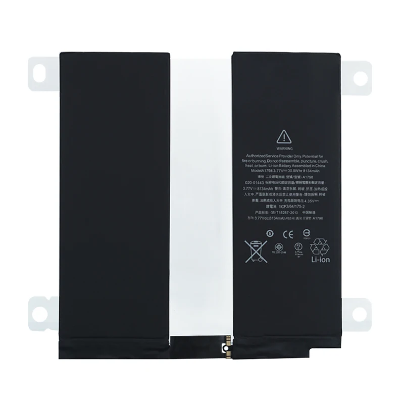 OHD Оригинальный планшет с большой емкостью A1798 для iPad pro 10 5 A1709 A1852 8134 мАч +