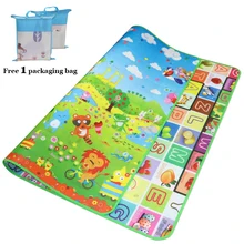 XPE – tapis de jeu pliant pour bébé, 1cm d'épaisseur, tapis de développement pour chambre de bébé, jouet rampant, nouveauté 2022 