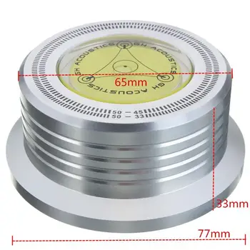 

3In1 Metal Record Clamp Lp Disc Stabilizer Turntable For Vinyl Record Turntable Vibration Balanced