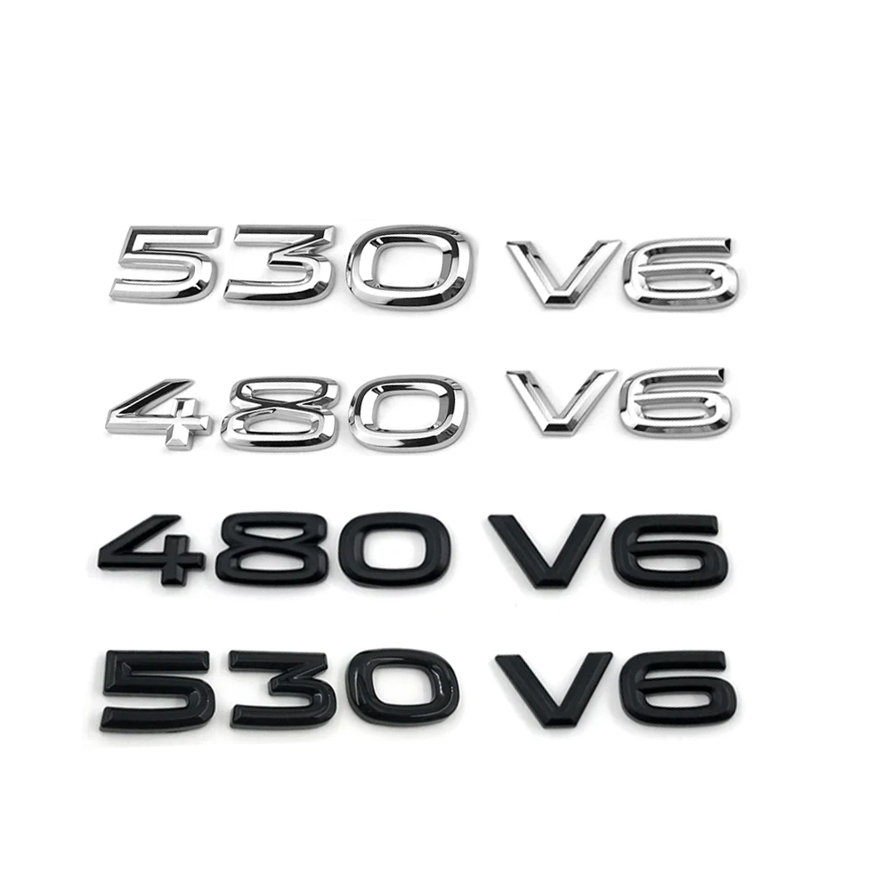 430 V6/530 V6 наклейка на багажник для VW Scirocco Tiguan Touareg Passat B6 B7 B5 B8 Golf 4 MK4 Jetta MK6 Polo CC задняя