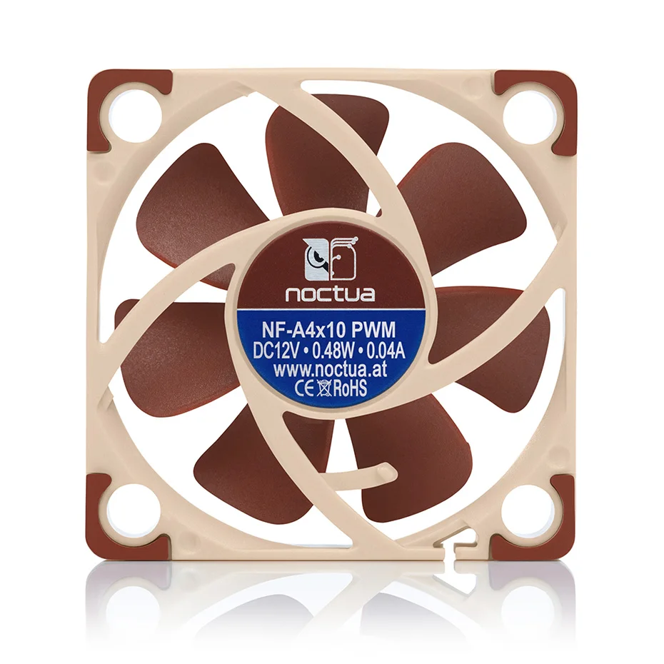 Noctua NF-A4x10 FLX 40 мм 12В 5В охлаждающий вентилятор 3pin 4pin PWM 4010 бесшумный кулер для