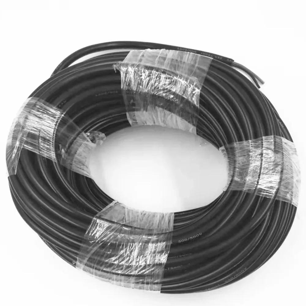 

10M 33Ft Electrical Wire Cable 3 core pvc covered Round RVV cable,3*0.75mm