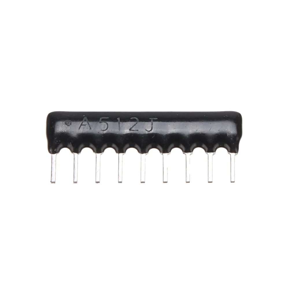 30 шт корпус типа dip сетевой резистор массив 9Pin 5K1 5,1 K ohm A512J 5.1KR сопротивления