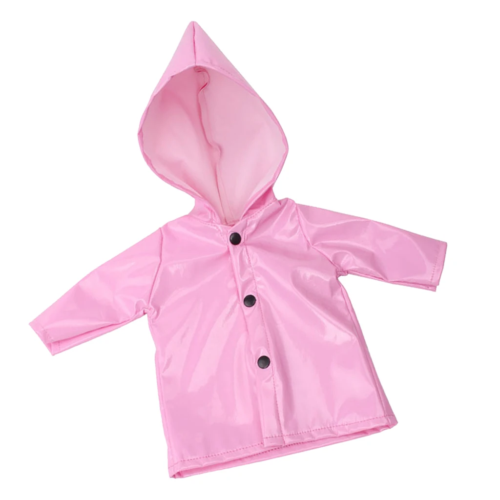 Raincoat Clothes Coat for 18 Inch AG American Doll Doll Outfit Candy Color