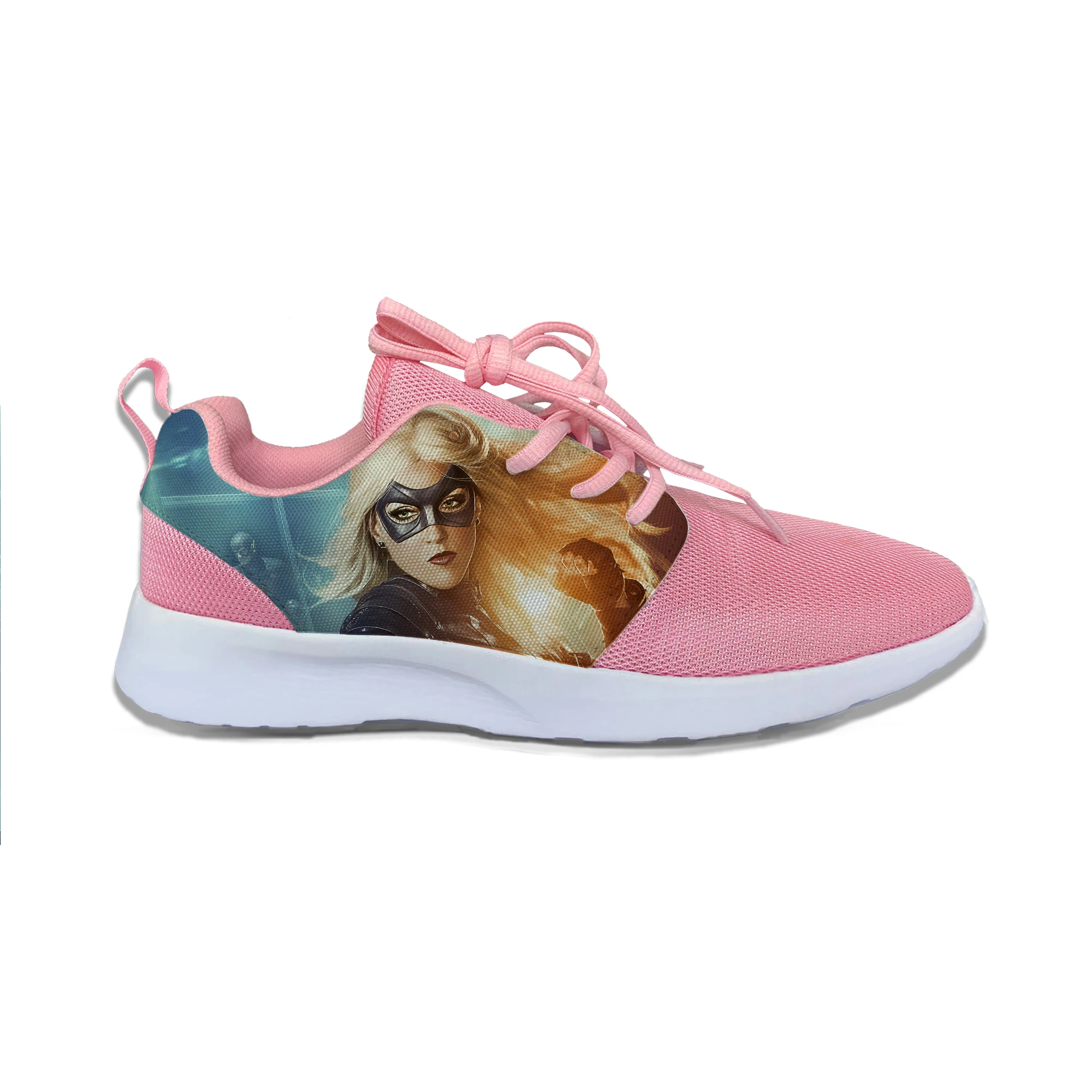 

Arrow DC Superhero Hot Cool Fashion Sport Running Shoes Lace Up Breathable Lightweight Mesh Sneakers 3D Print For Men Women
