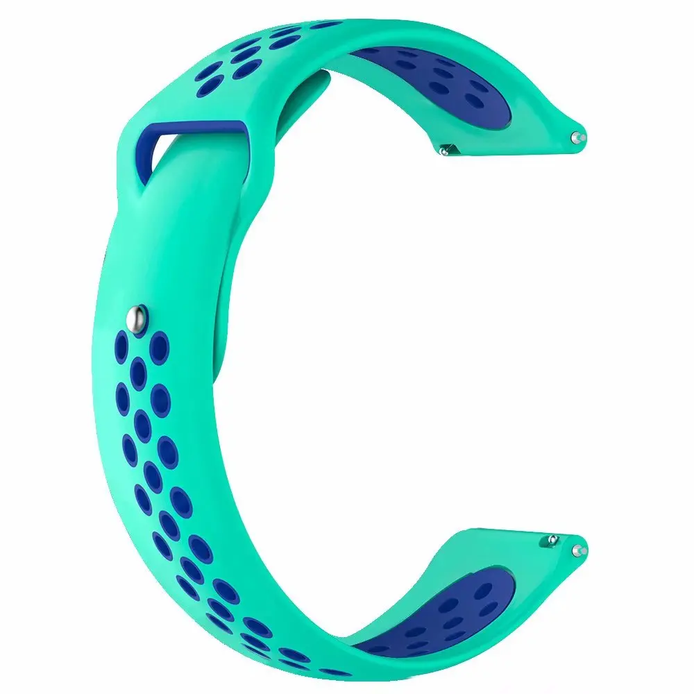 Силиконовый ремешок для часов Samsung Gear Sport S2 S3 Galaxy 42 мм 46 22 20 Huawei gt 2|Ремешки часов| |