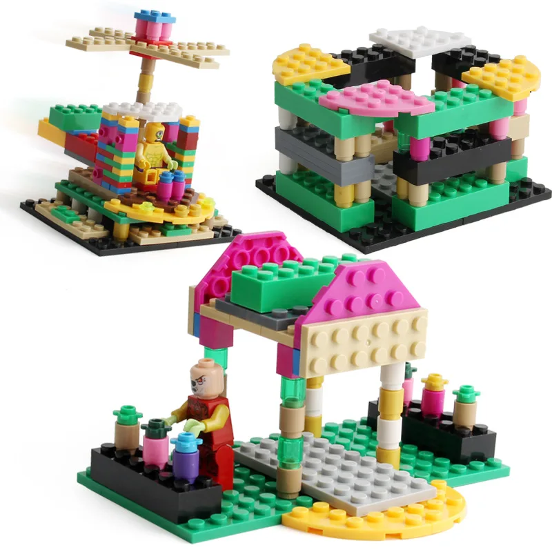 

New Style Educational Building Blocks Toy 1000 PCs Building Blocks Scene Building Blocks-Away Aberdeen