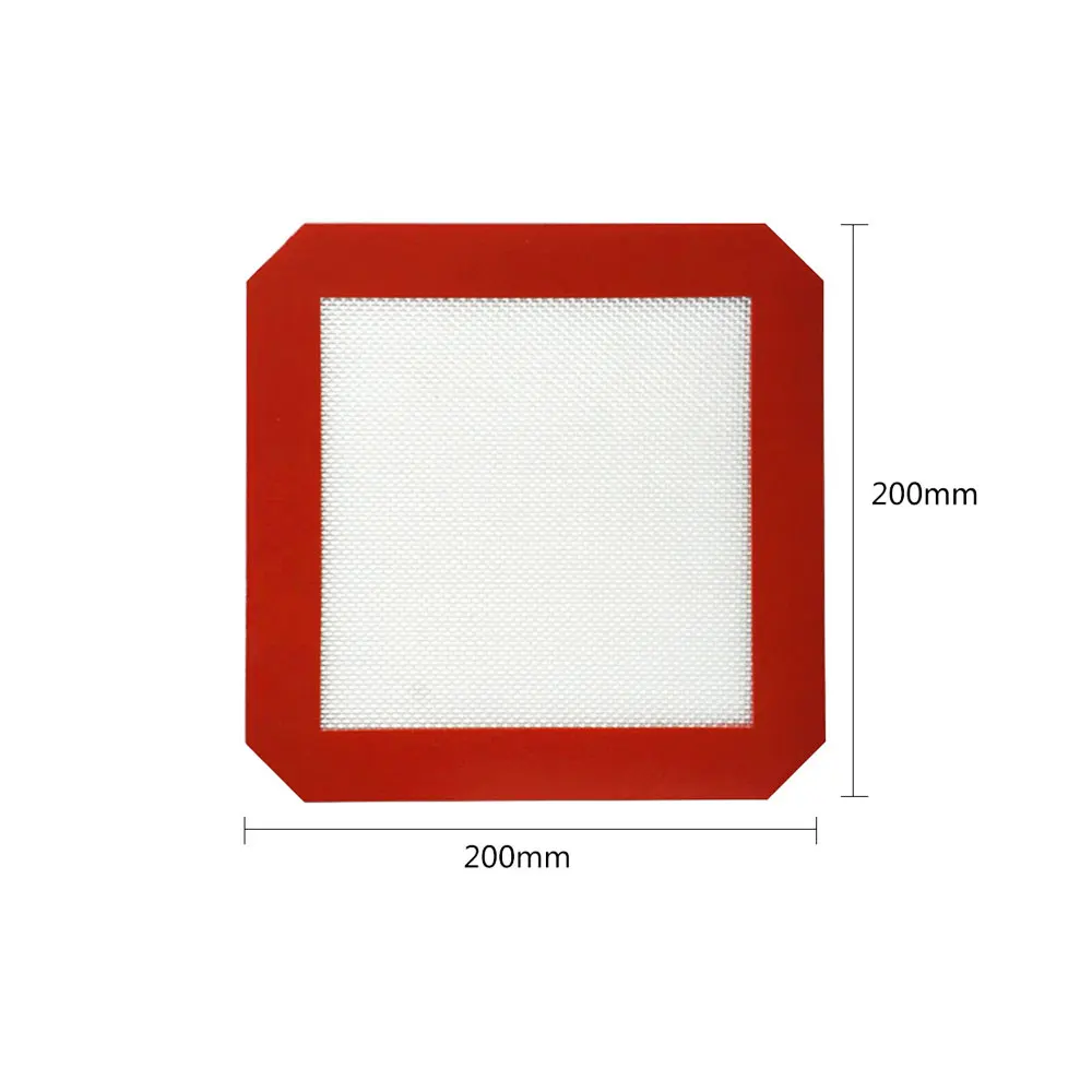 Силиконовый коврик для выпечки коврик с антипригарным листом инструменты для выпечки кондитерских изделий коврик для раскатки теста большой размер для торта Форма для выпечки печенья аксессуары - Цвет: 200X200mm