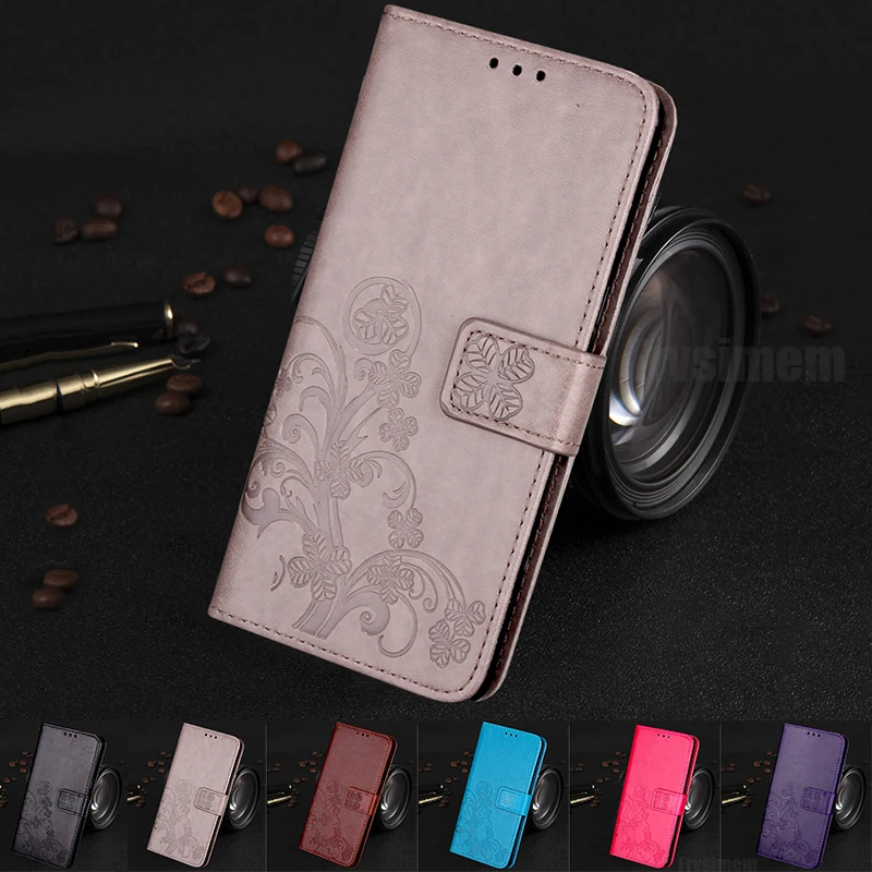 Кожаный флип-чехол для HUAWEI Y5 Y6 2019 Y7 Y9 Prime 2018 P30 P20 Pro P10 P9 P8 Lite мягкий чехол-бумажник из
