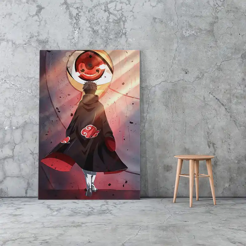 Obitoポスター油絵アニメアートワークナルト壁紙キャンバスアートウォールステッカー寝室の装飾壁画 絵画 書道 Aliexpress