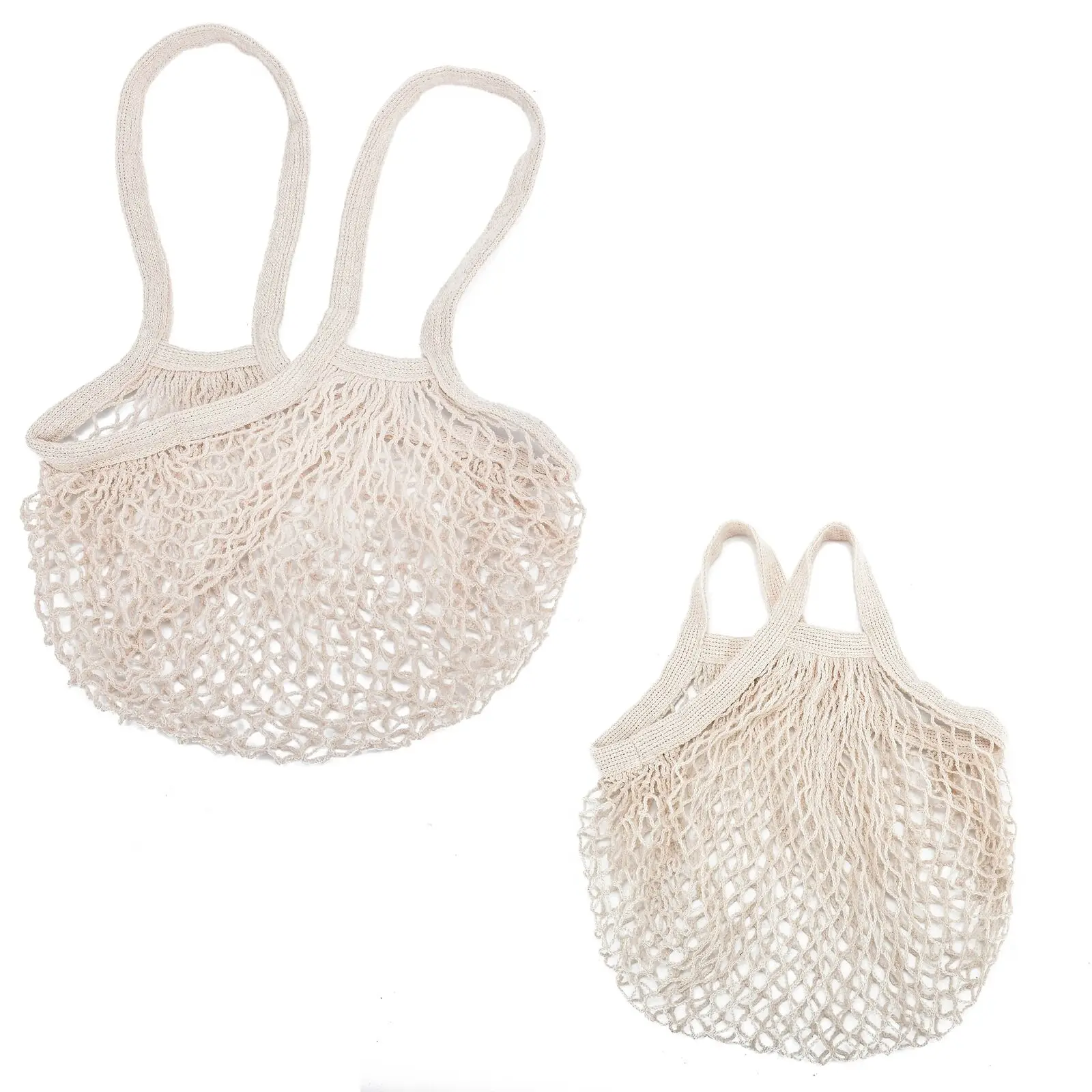

String Shopping Eco Friendly Grocery Bag Tote Mesh Net Woven Mesh Bag Reusable Shopper New