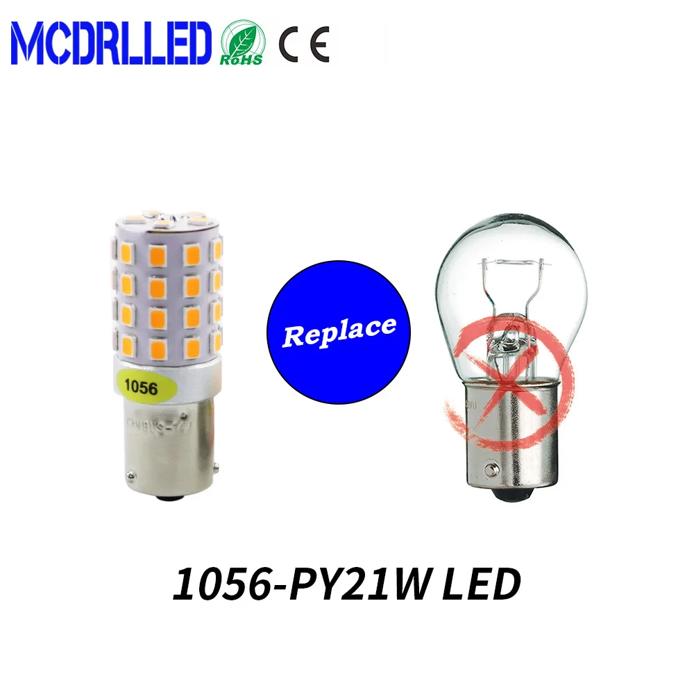 

Mcdrlled 1156 Ba15s P21w Canbus Led Bau15s Py21w Led 1157 P21/5w 45pcs 2835 Smd Auto Lamp Bulbs Car Led Light 12v-24v