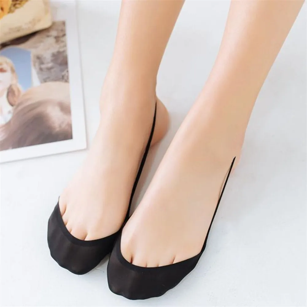 UNWE/тонкие носки г. Женские носки на высоком каблуке, с ремешками, из шелка, невидимые носки с ковриками, женские бесшовные цельные носки пикантные милые