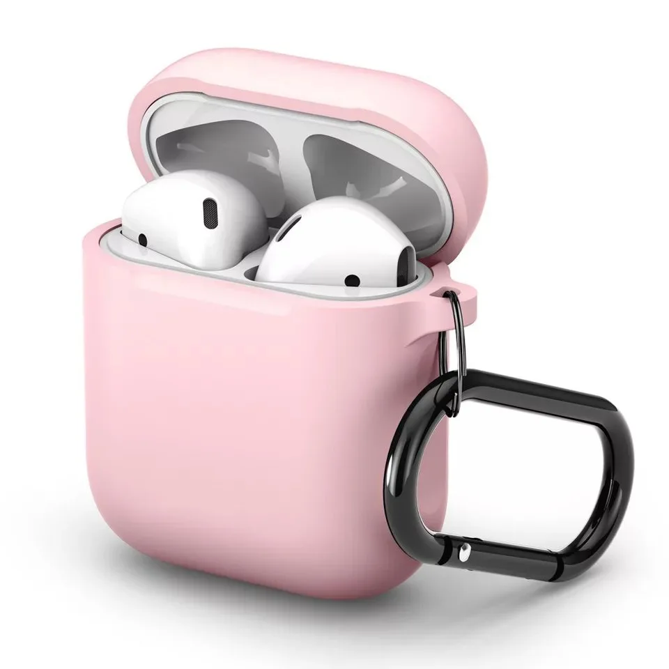 Чехол для AirPods милый жидкий силикон беспроводная гарнитура Настройки
