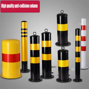 

Factory direct warning column isolation fixed column for parking lot roadblock safety protection column iron column thickening