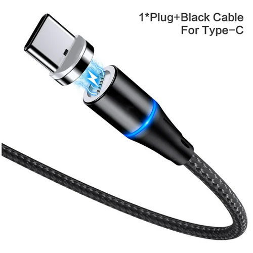 3A Magnetic Quick Charge USB-C Fast Charging Cable