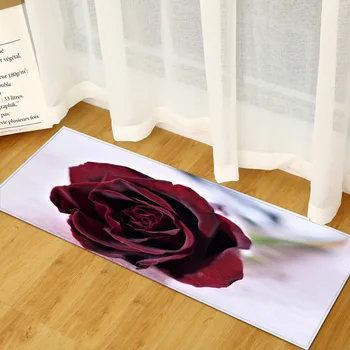 

Anti-slip Long Carpet Kitchen Floor Rug Rectangle Area Rug for Living Room Absorbent Hallway Rugs Bedside Carpet