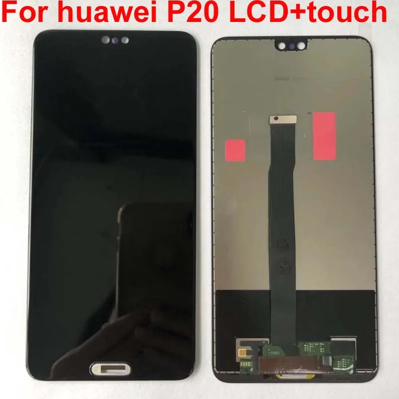 

Original tested For Huawei P20 LCD Display Touch Screen Digitizer Assembly EML L29 L22 L09 AL00 For Huawei P20 LCD Replacement