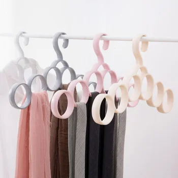 

Ring hanger scarf tie storage rack household belt scarf rack