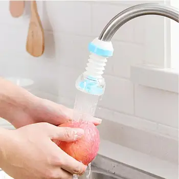 

360 Degree Rotating Kitchen Water Saving Filters Faucet Rust Suspended Sprayer Faucet Water Purifier Tap Filters