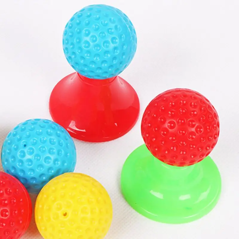 Детский набор для гольфа, пластиковая мини клюшка для гольфа, игрушка для детей на открытом воздухе, забавная спортивная игра P31B