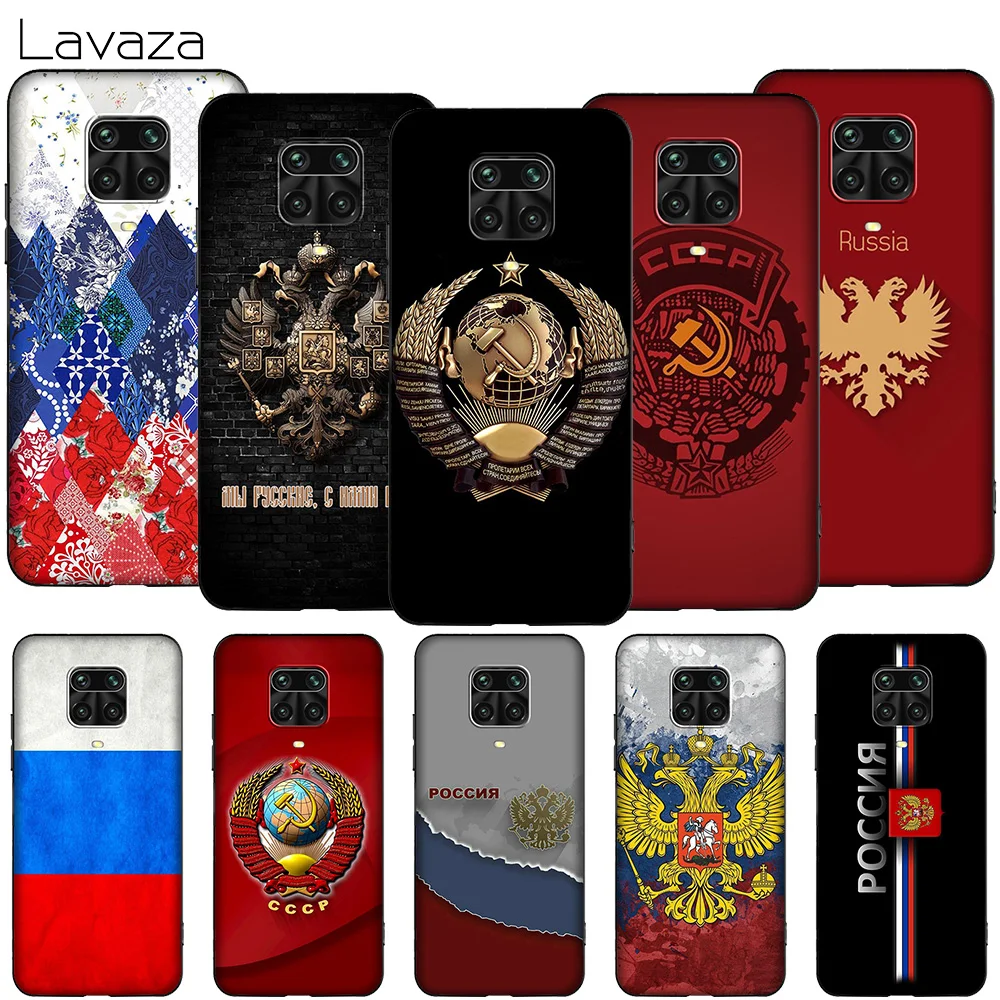 Чехол с эмблемой флагом России T161 для Redmi Note 5 6 6A 7 7A 8 8T 8A 9 9C 9S K20 K30 Poco X2 Pro Max |