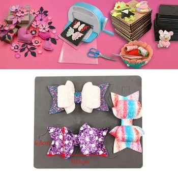 

Bow Bowknot Wooden Cutting Dies Stencil DIY Scrapbooking Album Stamp Craft Decor 83XF