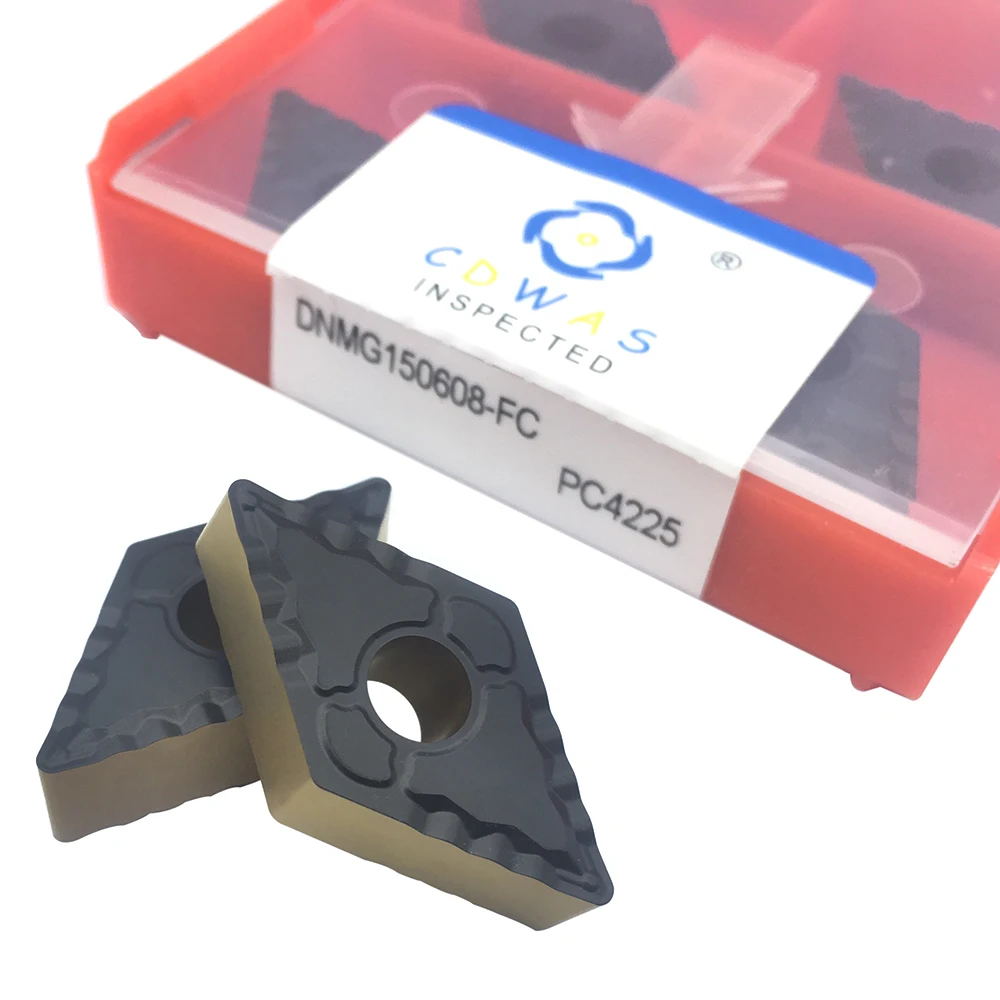 DNMG150608 DNMG150612 FC PC4225 карбидные вставки резец для наружной обточки ЧПУ режущие инструменты высокого качества токарный инструмент для стали