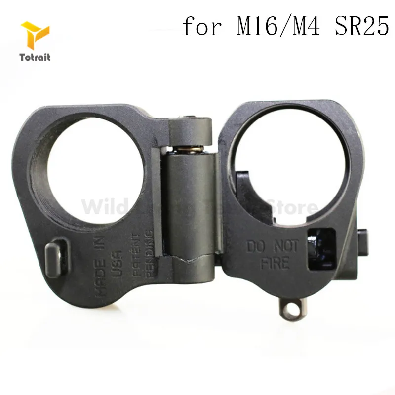 

Tactical AR Folding Stock adapter 30mm for M16/M4 SR25 series GBB(AEG) Airsoft Gun scope Hunting Accessories