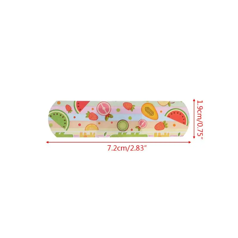 120Pcs/1 Box Cute Cartoon Adhesive Bandages Waterproof Breathable Wound Plasters wound First Aid Kids For Adult Children Kids