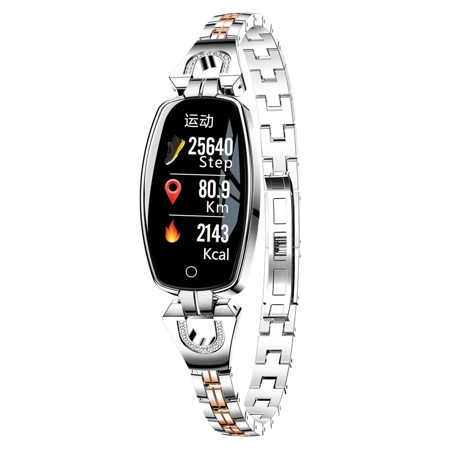 

H8 Women Smart bracelet step heart rate sleep measurement Bluetooth ladies watch for ios android