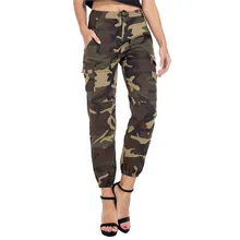 Pantalones camuflados de camuflaje para mujer, pantalones informales de combate militar al libre, otoño 2019 - AliExpress Ropa mujer
